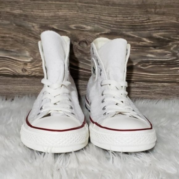 New Converse Chuck Taylor All Star Hi White Star - Picture 2 of 8